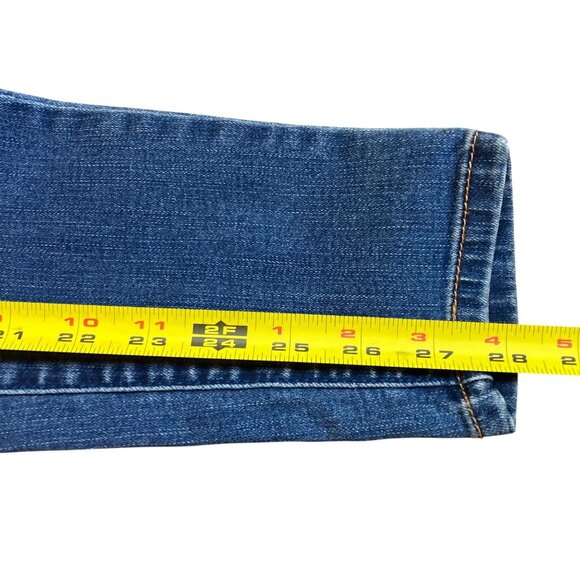 Aeropostale Womens Blue Denim Jeggings Size 2 Regular Low Rise Stretch Jeans - Picture 8 of 8